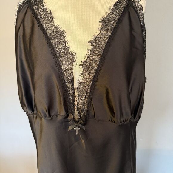 Killstar Fatal Farewell Nightdress Sz 4XL Black Goth Lace Vampire Dark Romantic - Picture 7 of 14